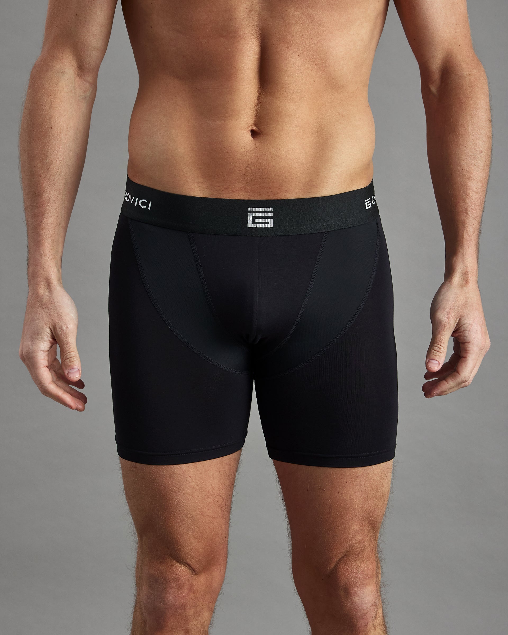 Hyper-Cool™ Bamboo Boxers - Black