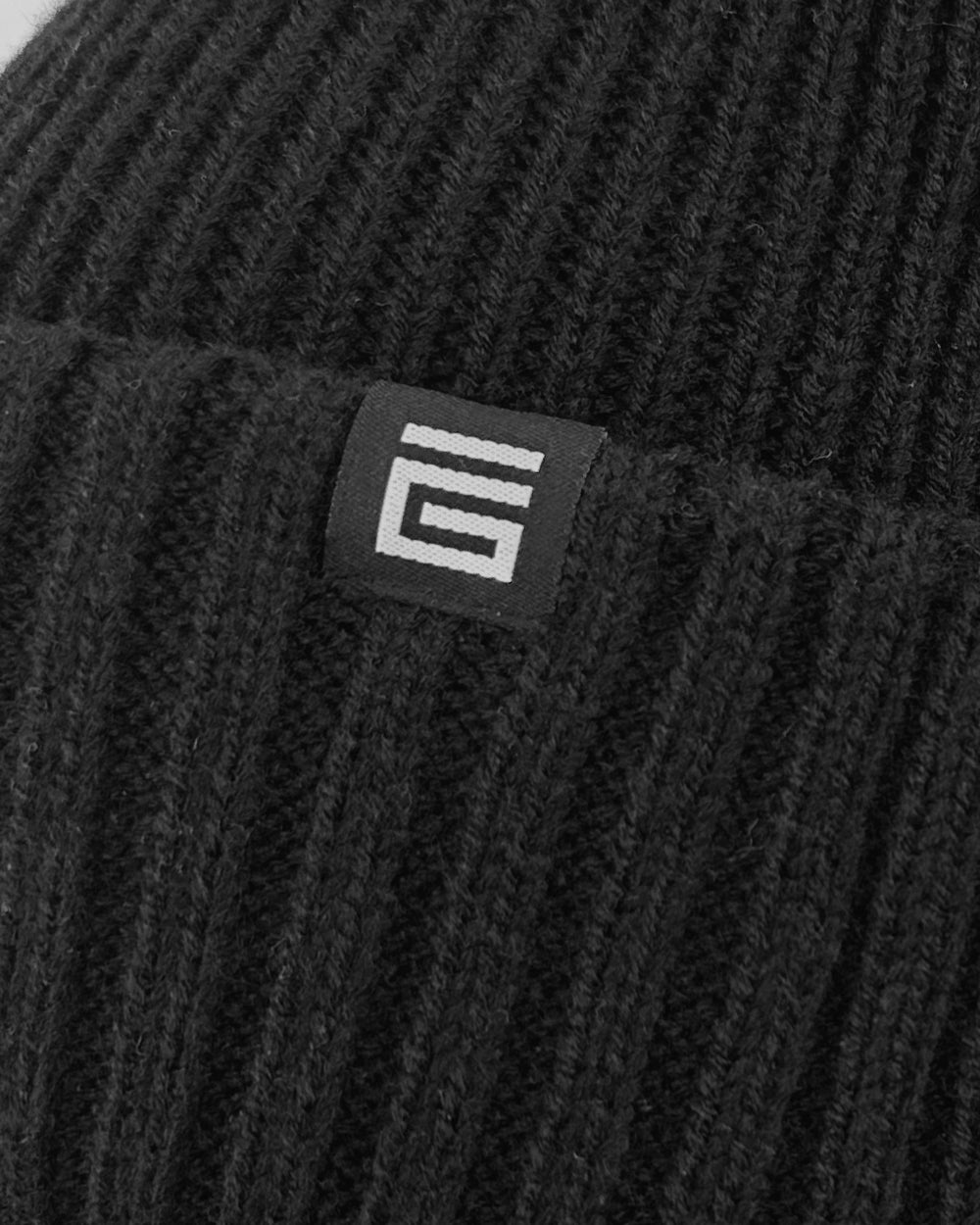 Waterproof Beanie Hat - Black