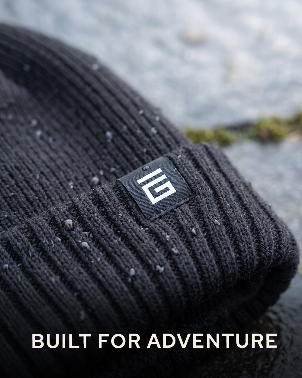 Waterproof Beanie Hat - Navy