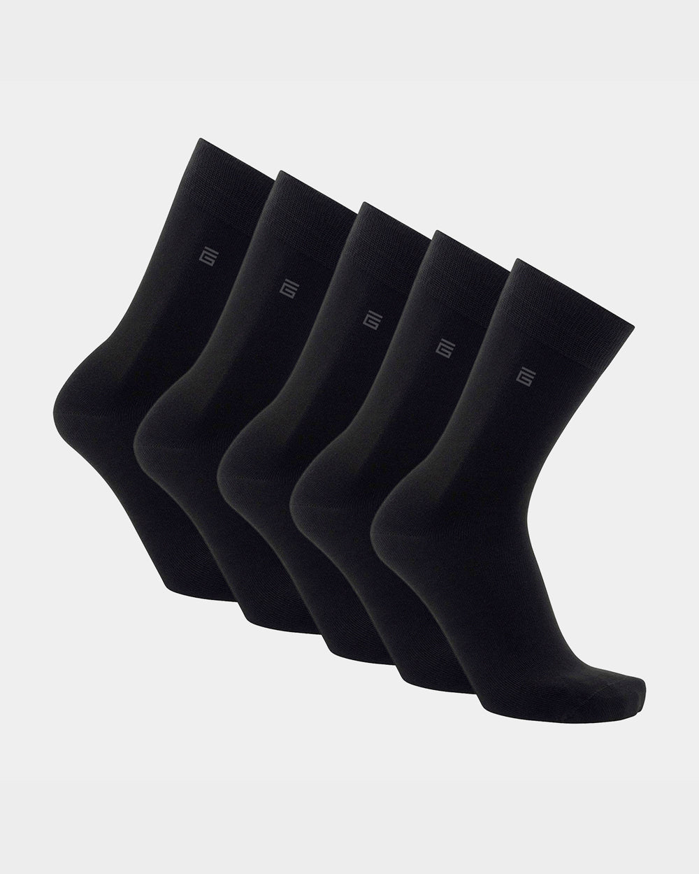 Bamboo Socks - Black - 5 Pack