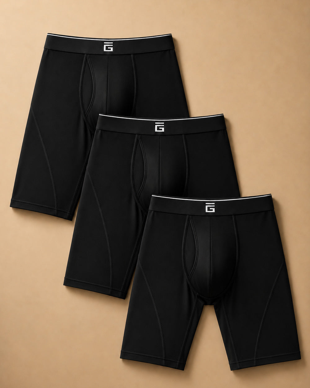 Long Bamboo Boxers With Fly