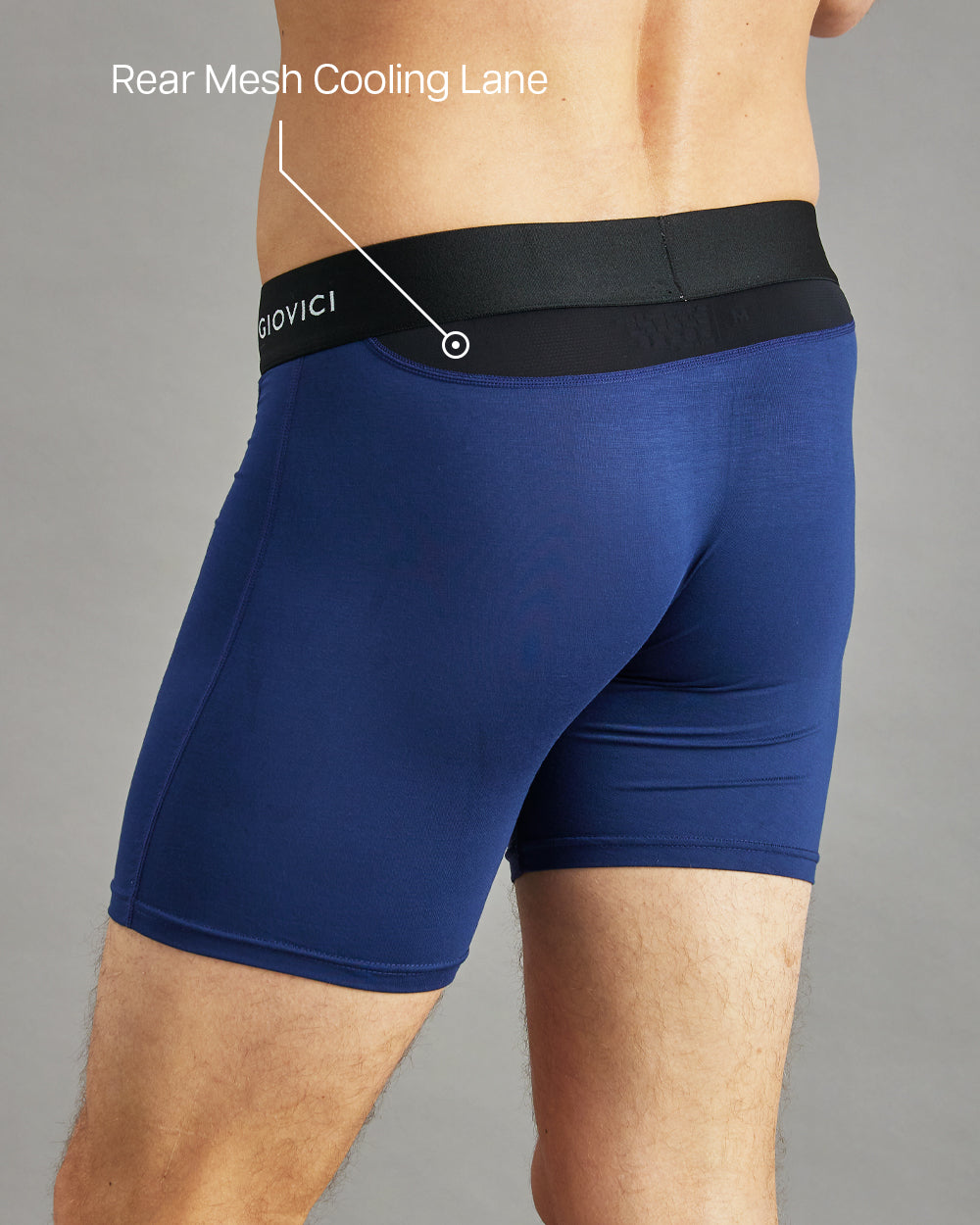 Hyper-Cool™ Bamboo Boxers - Blue