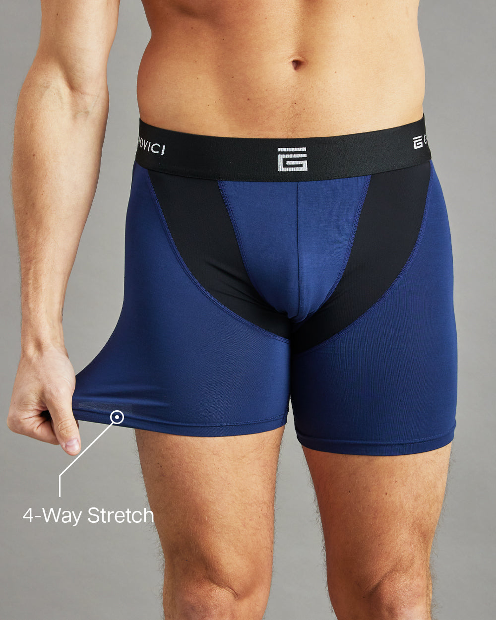 Hyper-Cool™ Bamboo Boxers - Blue