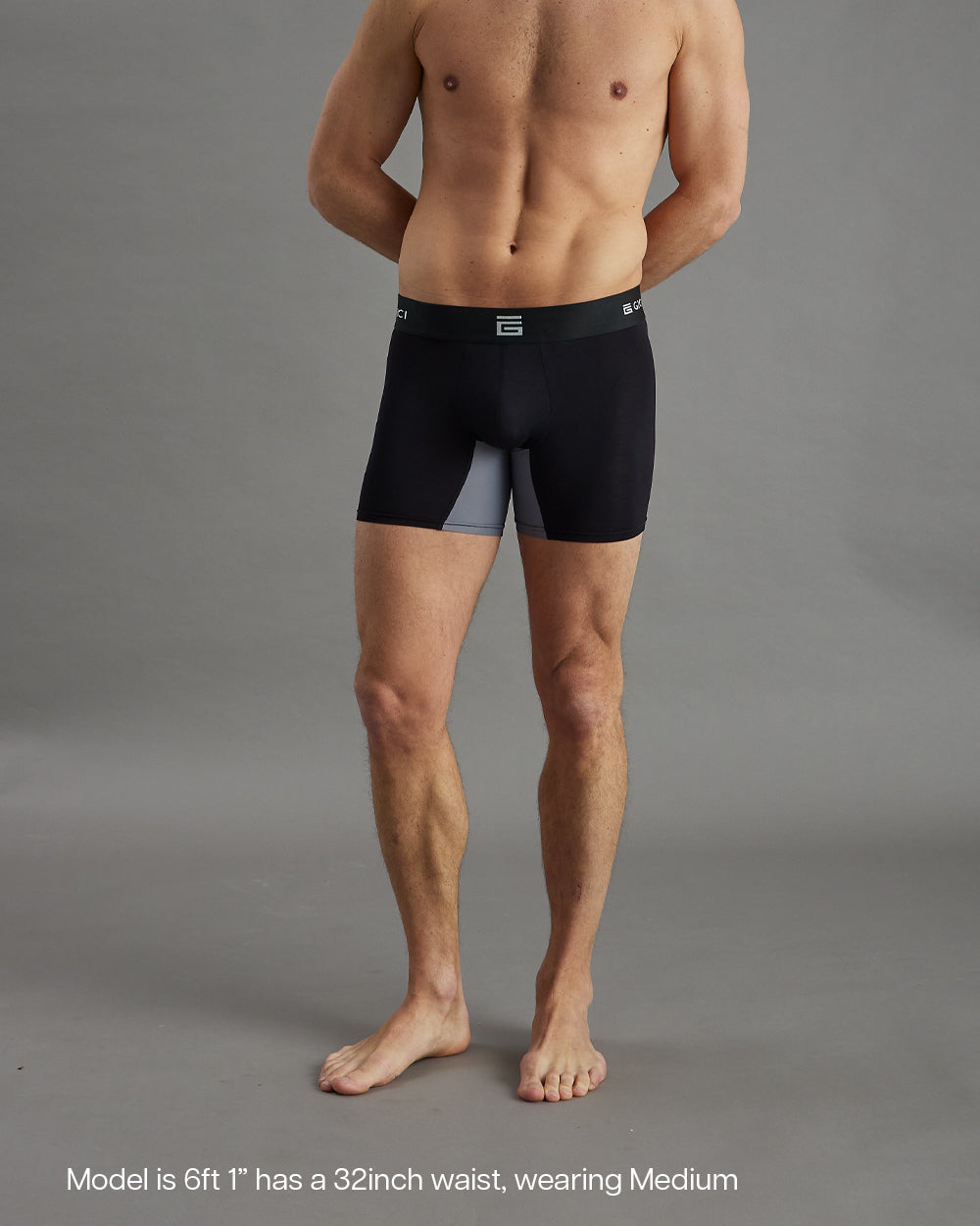 Zero-Chafe™ Bamboo Boxers - Black
