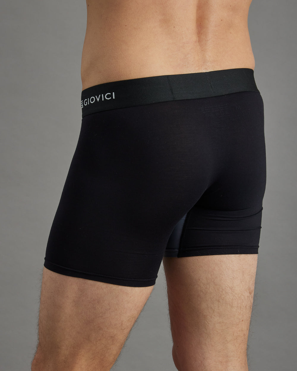 Zero-Chafe™ Bamboo Boxers - Black