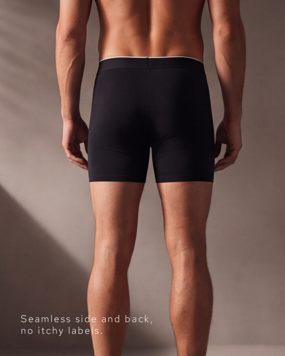 Luxe Bamboo Boxers - Black - 3 Pack