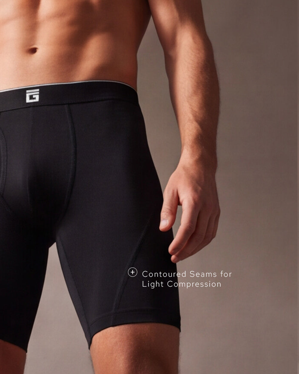 Long Bamboo Boxers With Fly