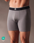 Luxe Bamboo Boxers - Space Grey - 3 Pack