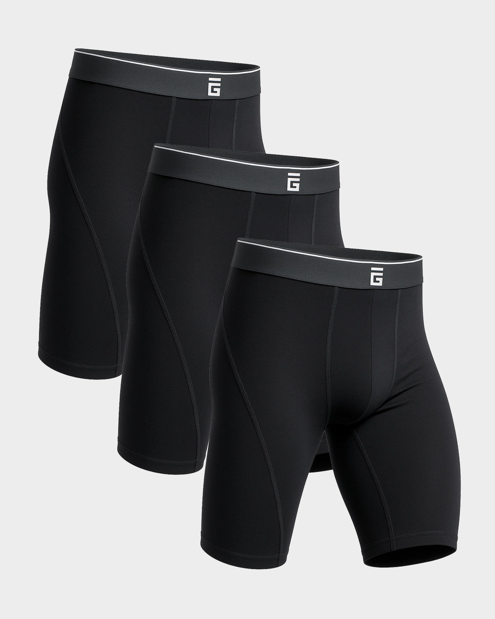 Long Bamboo Boxers (3 Pack)
