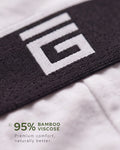 Luxe Bamboo Boxers - White - 3 Pack